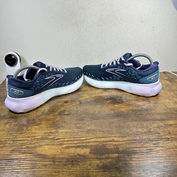 Brooks Glycerin 20 Blue‎ White 1203691B499 Shoes Sneakers Women's Size 9
