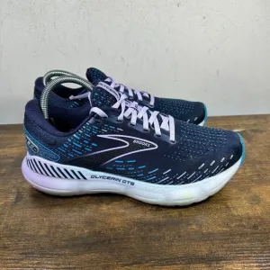 Brooks Glycerin 20 Blue White Shoes Sneakers Women's Size 9.5‎