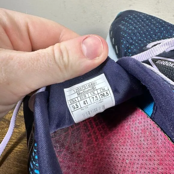Brooks Glycerin 20 Blue White Shoes Sneakers Women's Size 9.5‎