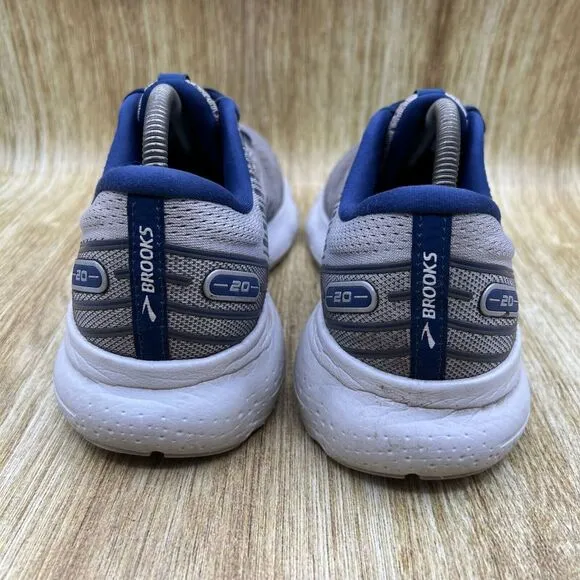Brooks Glycerin 20 Men's Size 10‎ Gray Running Shoes Sneakers 1103821D070