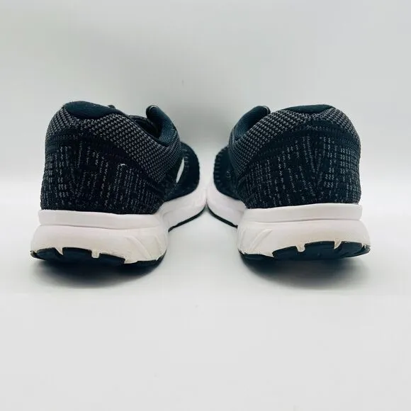 Brooks Revel 3 Mens 11 Black White Running Shoes Sneakers Athletic Gym Trainers