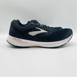 Brooks Revel 3 Mens 11 Black White Running Shoes Sneakers Athletic Gym Trainers