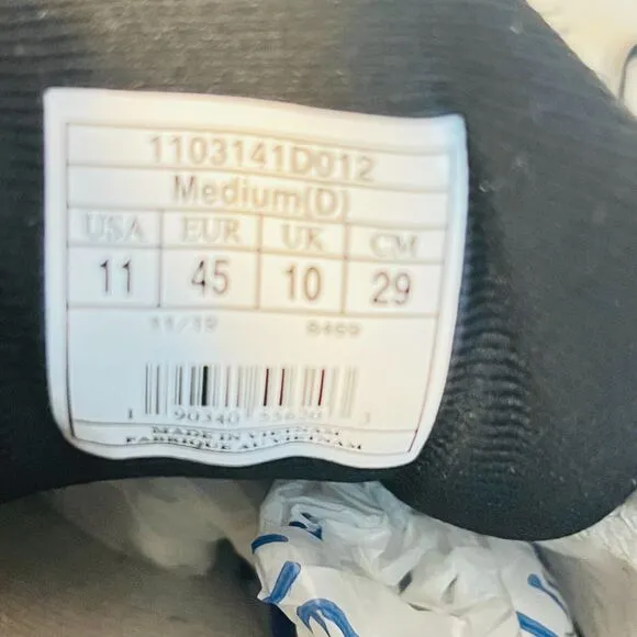 Brooks Revel 3 Mens 11 Black White Running Shoes Sneakers Athletic Gym Trainers