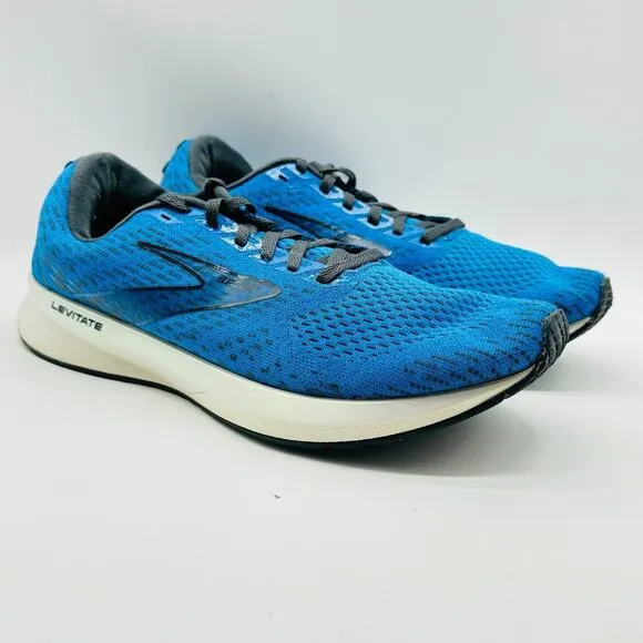 Brooks Revel 5 Mens 10.5 Blue White Running Shoes Sneakers Athletic Trainers