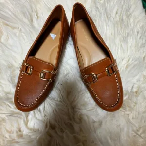 Brown Leather Loafers
