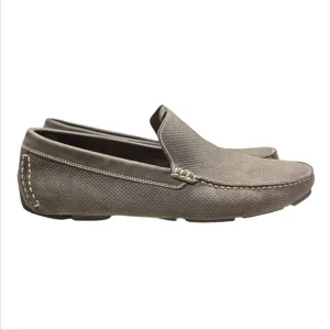 BRUNO MAGLI | Leather Loafers in Gray ~  Size US 12