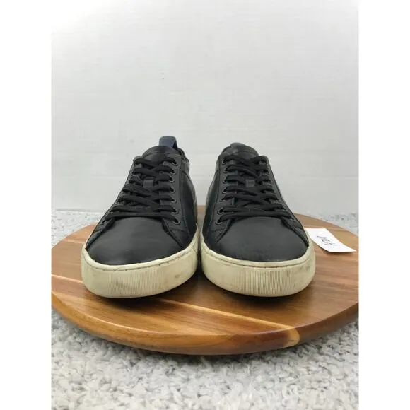 Bruno Magli Westy Black Leather Lace Up Casual Daily Lifestyle Sneakers Mens 9 M