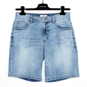 Cabi &quot;Austin&quot; Distressed Denim Shorts