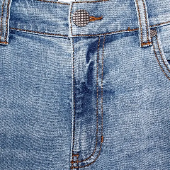 Cabi &quot;Austin&quot; Distressed Denim Shorts