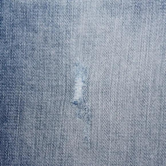 Cabi &quot;Austin&quot; Distressed Denim Shorts