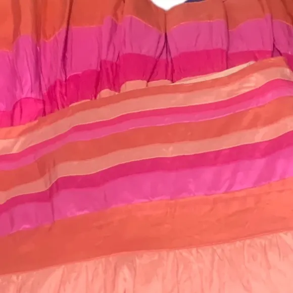 Calypso St Barth Skirt in Gorgeous 100% silk Tiered midi/maxi skirt sz M