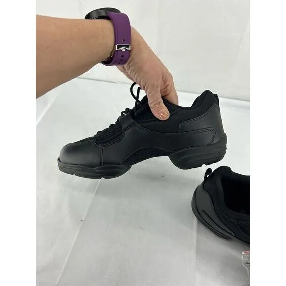 Capezio DS11 Fierce Unisex Black Dance Sneakers Men's Size 10