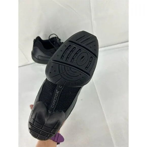 Capezio DS11 Fierce Unisex Black Dance Sneakers Men's Size 10