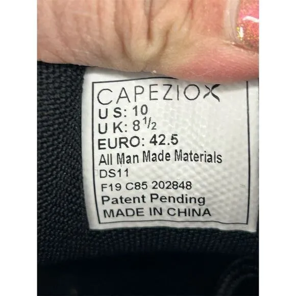 Capezio DS11 Fierce Unisex Black Dance Sneakers Men's Size 10