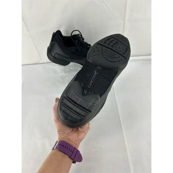 Capezio DS11 Fierce Unisex Black Dance Sneakers Men's Size 10