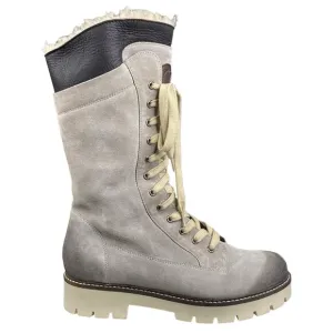 Celtic &amp; Co. Women's Boxer Light Grey Suede Winter Boots Size 40 US 9