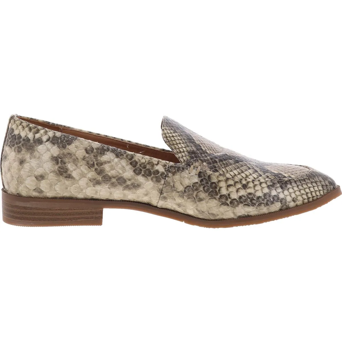 Chinese Laundry Womens Textured Faux Leather Loafers