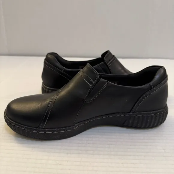 Clarks Caroline Pearl Womens Solid Faux Leather Loafers