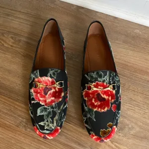 Coach Floral Rose Jacquard Loafer-Size 9