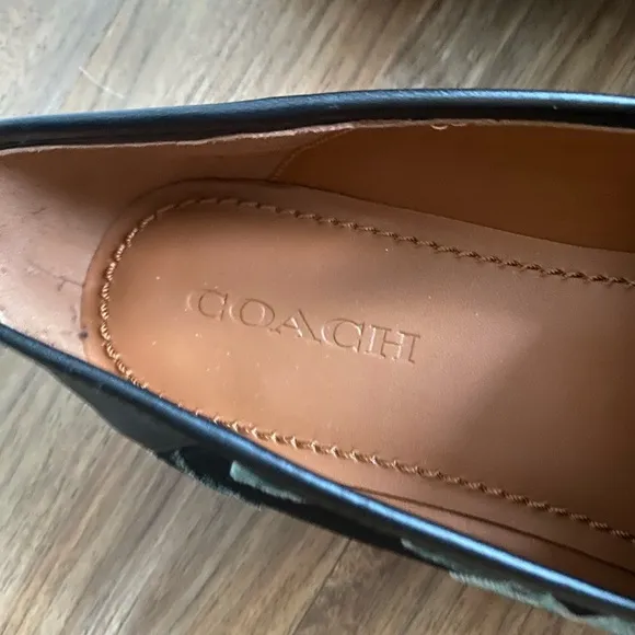 Coach Floral Rose Jacquard Loafer-Size 9