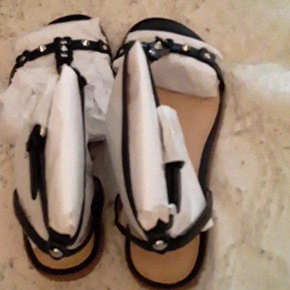 Coach Henriette Navy Blue Sandals