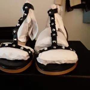 Coach Henriette Navy Blue Sandals