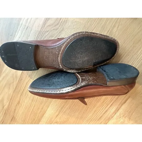 Coach leather Men loafers