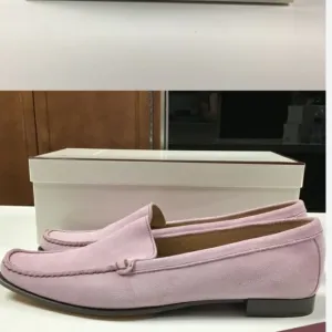 COACH Suede Leather Loafers Light Purple Size 7B