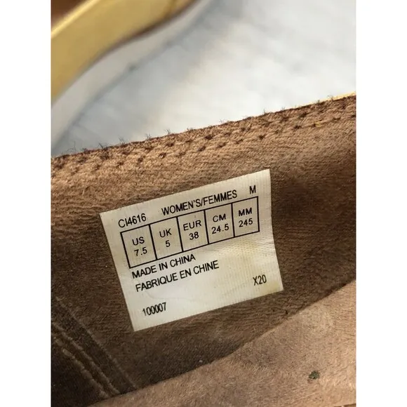 Cobb Hill Women's Laci Gore Yellow Sunbeam Leather Loafers Perforated Size 7.5