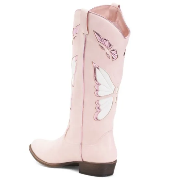Coconuts By Matisse Pink Western Boots