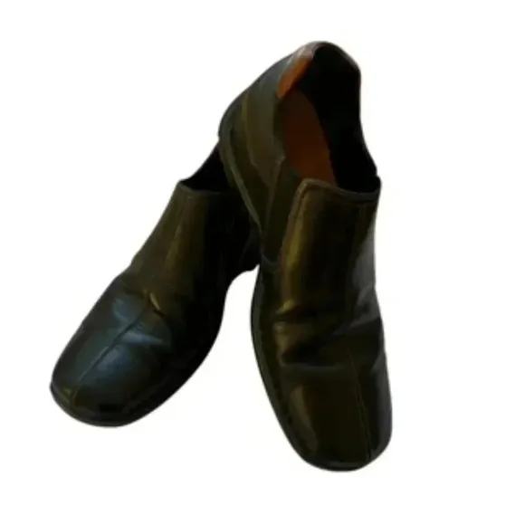 Cole Haan Black Leather Slip On Loafers Men’s Size 9.5 EUC