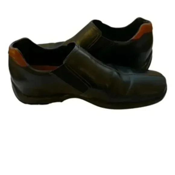 Cole Haan Black Leather Slip On Loafers Men’s Size 9.5 EUC
