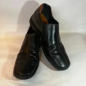 Cole Haan Black Leather Slip On Loafers Men’s Size 9.5 EUC