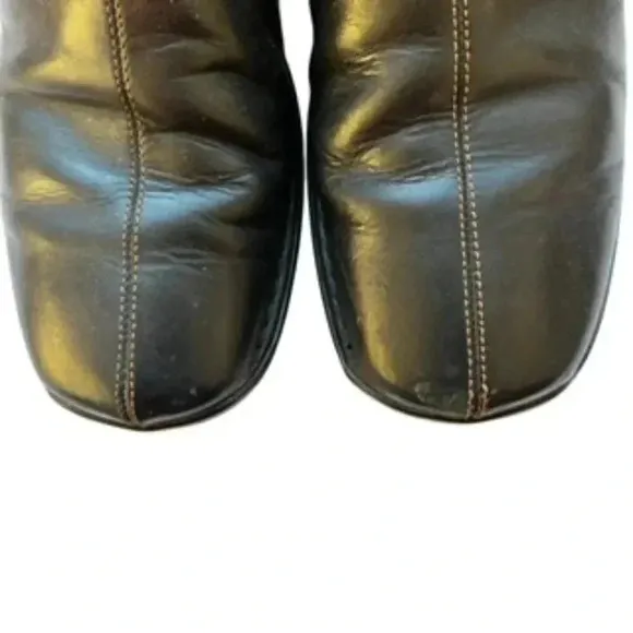 Cole Haan Black Leather Slip On Loafers Men’s Size 9.5 EUC