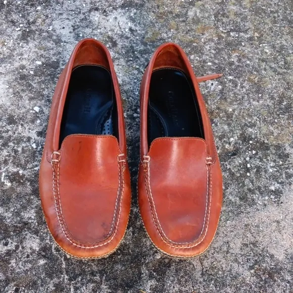 COLE HAAN COUNTRY LADIES LUXURY LEATHER LOAFERS