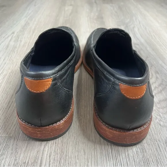 Cole Haan Feathercraft Loafers Mens‎ Sz 11.5 C29710 Grand Venetian Leather Black