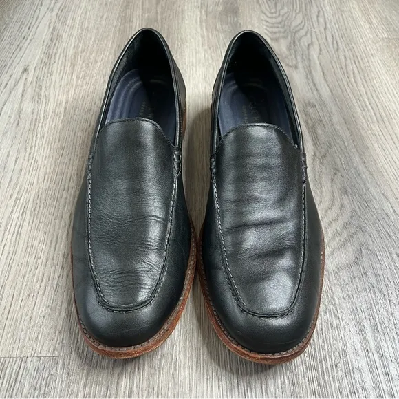 Cole Haan Feathercraft Loafers Mens‎ Sz 11.5 C29710 Grand Venetian Leather Black