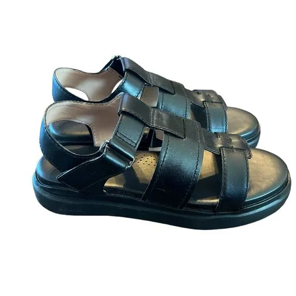 Cole Haan Grand Pro Rally Leather Fisherman Sandals NEW Size 9.5