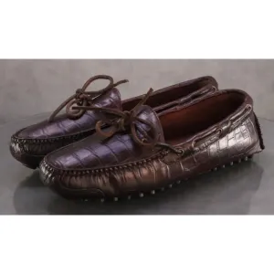 Cole Haan Gunnison Driver Men's Driving Loafers Shoes Size 9 D Croc Print C05921