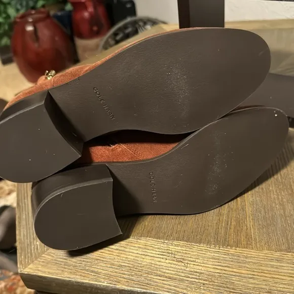 Cole Haan Haidyn Bootie (45mm) Leather Ankle Boots (A0005)