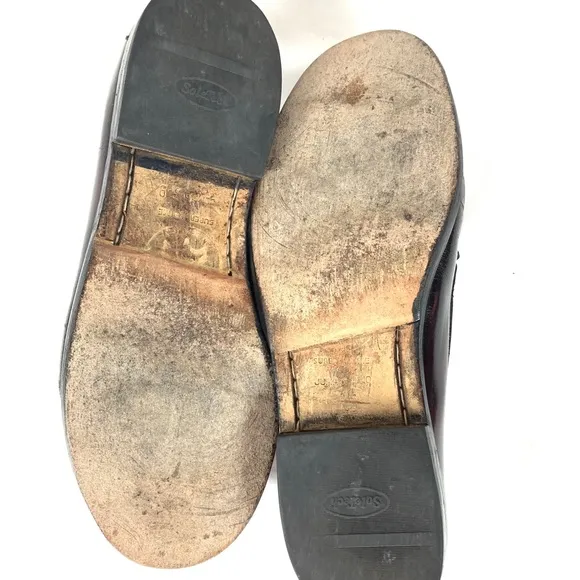 Cole Haan Leather Kiltie Tassel Loafers Size 9D