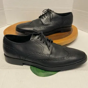 Cole Haan Leather Laced Oxford Wing Tip Loafers