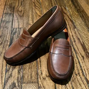 Cole Haan Leather Loafers 👞 Cognac men’s size 9.5 W