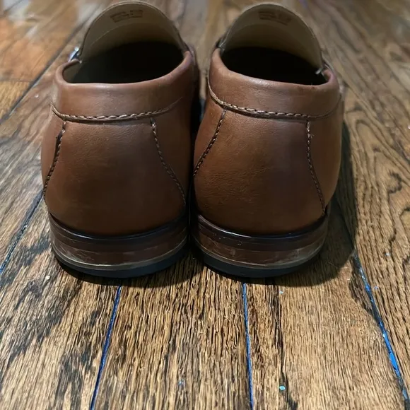 Cole Haan Leather Loafers 👞 Cognac men’s size 9.5 W