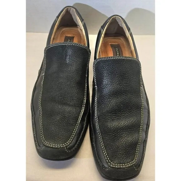 Cole Haan Men's Black Pebble Leather/leather Slip-On Loafer Size 12M