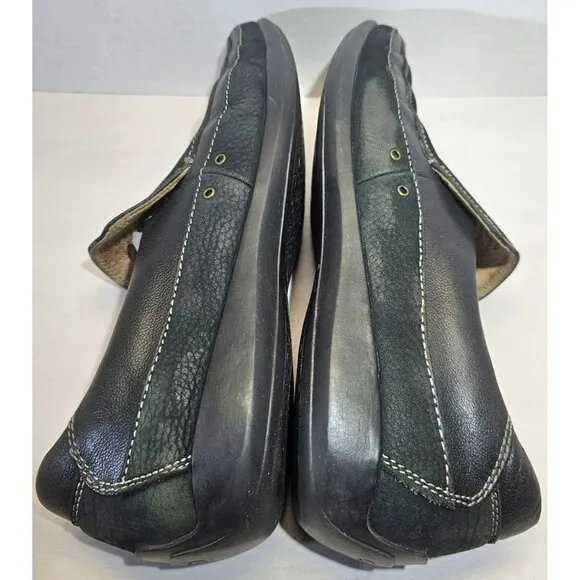 Cole Haan Men's Black Pebble Leather/leather Slip-On Loafer Size 12M