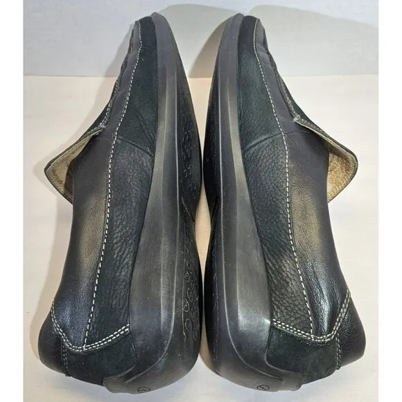 Cole Haan Men's Black Pebble Leather/leather Slip-On Loafer Size 12M