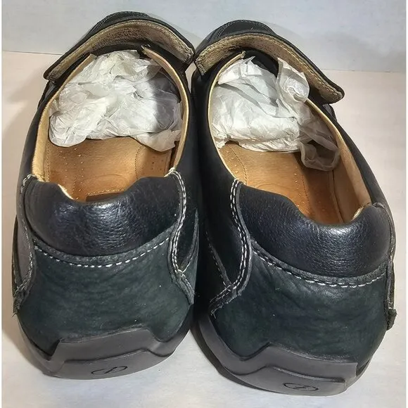 Cole Haan Men's Black Pebble Leather/leather Slip-On Loafer Size 12M