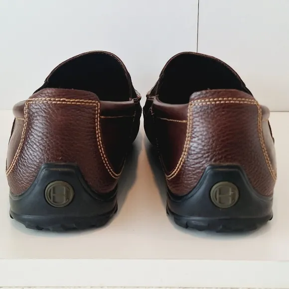 Cole Haan men's brown loafers with dust bag