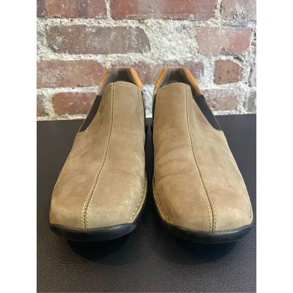 Cole Haan Nubuck Leather Tan Brown Loafers in Men’s Size 8M (161 CO3697 A5)